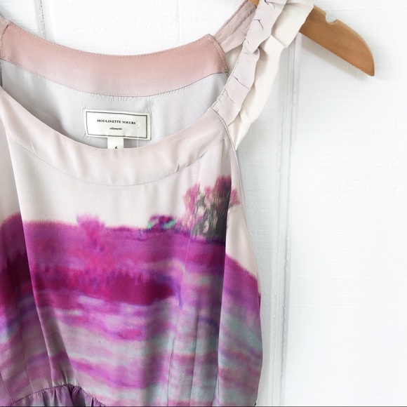 Moulinette Soeurs (Anthro) CUSTOM silk dress - Picture 4 of 5